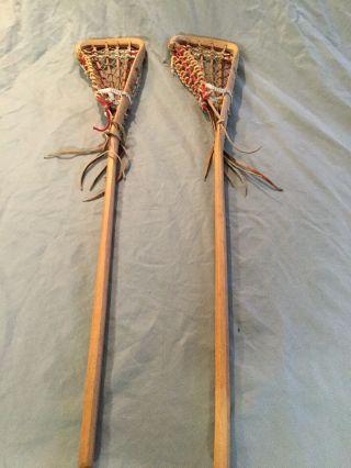 Vintage Stx Wooden Lacrosse Sticks: 2 Take A Look At Photos