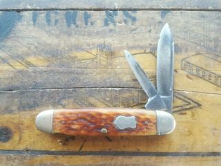 Vintage John Primble Belknap 2 Blade Jack Knife