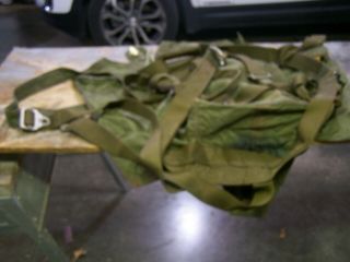 Us Military Parachute Pack Part 3214342 Manufactured Sept.  64