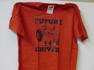 International Harvester Child T - Shirt " Future Driver ",  Size 6 - 8