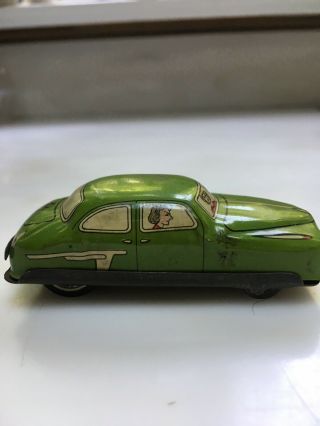Vintage Miniature Tin Litho Toy Car