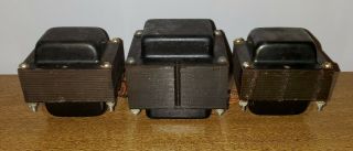 Vintage Set Heathkit El84 Tube Stereo Amplifier Power & Output Transformers Aa30