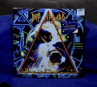 Def Leppard Very Rare Lp Hysteria 1987 Usa 1stpress W/hype Sticker Oop