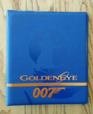 James Bond 007 Graffiti Inkworks Goldeneye Set In Very Rare Binder With Chase