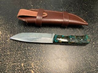 Alonzo Knives Custom Handmade Knife - With Sheath