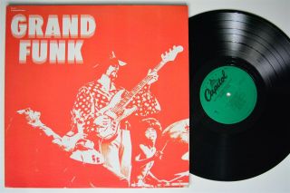 Grand Funk Railroad Self - Titled Capitol Lp Nm