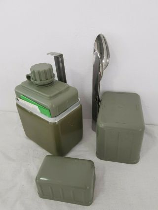 Yugoslavian Army Mess Tin Cutlery Set Kit Pack Water Bottle Kfs Military