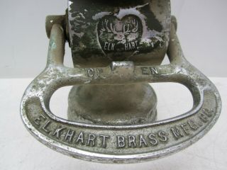 Vintage Elkhart Brass 12 " Chief Fire Hose Nozzle 12981j