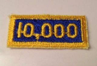Usaf 10,  000 Flying Hour Milestone Patch - United States Air Force Flight Suit