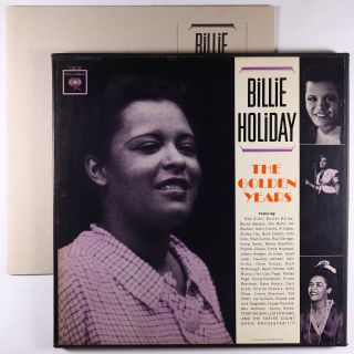 Billie Holiday - The Golden Years 3xlp Box - Columbia - C3l 21 6 - Eye Mono
