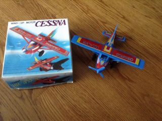 Cessna Hr - 453 Windup - Motor Toy Airplane
