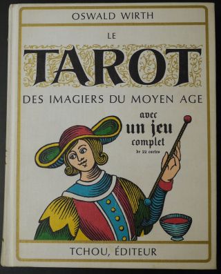 Oswald Wirth,  Le Tarot Des Magiers Du Moyen Age Hardcover With Cards,  1966