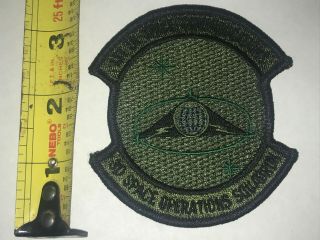 Usaf 3d Space Operations Squadron 1st In Space Communications Patch