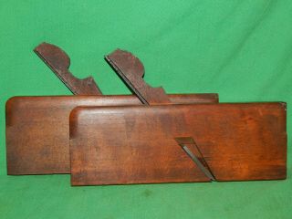Antique Matched Pair,  Ohio Tool Co.  Molding Wood Planes 1/2 " Convex & Concave