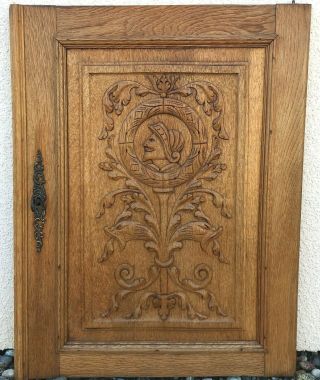 Big Antique French Furniture Door Early 1900 