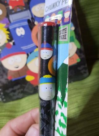 SOUTH PARK NOTEBOOK AND PEN AND PEN IN PACKAGE 2