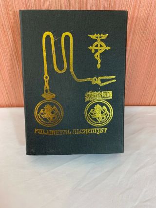 Anime Fullmetal Alchemist Pocket Watch Necklace Ring Cosplay Set Open Box Item