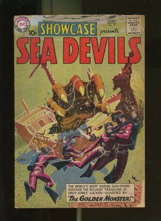 Showcase 27 Gd/vg 3.  0 (1960 Dc) 1 Book 1st App Sea Devils Kanigher Andru