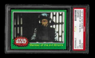1977 Topps Star Wars Green 245 Member Of The Evil Empire - Psa 10 - Pop 5