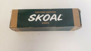 Schrade Usa Skoal Drop Point Hunter Knife Sk154 - Rare Old Timer