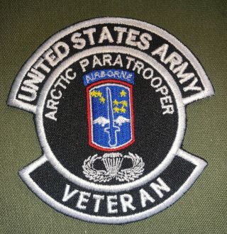 Us Army 172nd Infantry Brigade Veteran Patch Sew (b553)