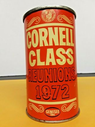 1972 Cornell University Class Reunion Genesee Beer Can Flat Top Rochester NY 3