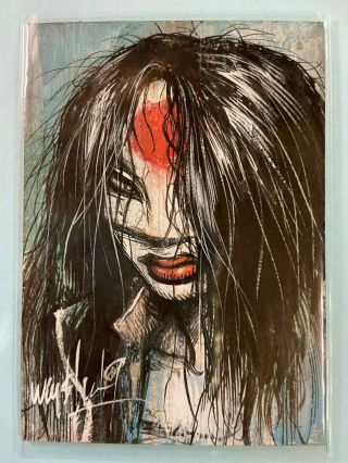 2019 Dc Cryptozoic Czx Heroes & Villains Katana Sketch By Unknown Artist