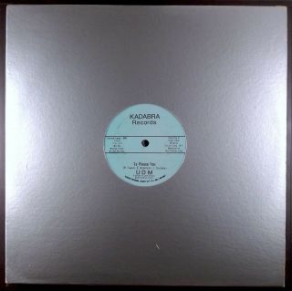 Udm ‎– To Please You 12 " Mega Rare Funk Modern Kadabra 