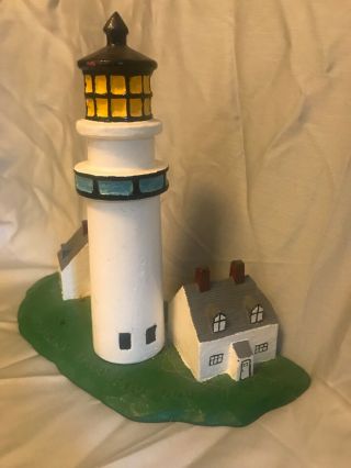 Vintage Iron - Cast Doorstop,  Highland Light Cape Cod,  Lighthouse Collectible