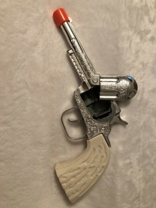 Vintage Wild West Die - Cast Metal Pistol Western Cowboy Toy Cap Gun