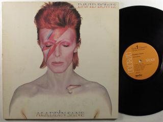 David Bowie Aladdin Sane Rca Lp Vg,  Gatefold