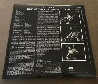 Time of the Last Persecution by Bill Fay (180g Vinyl),  2013,  4 Men with Beards) 2