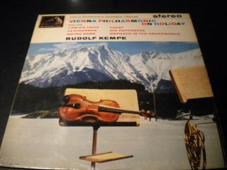 Vienna Philharmonic On Holiday - Rudolf Kempe - Vinyl Record Lp Album - Asd 525