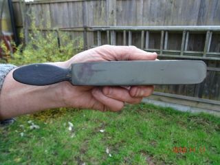 Small Natural Charnley Forest Sharpening Stone On Wooden Paddle