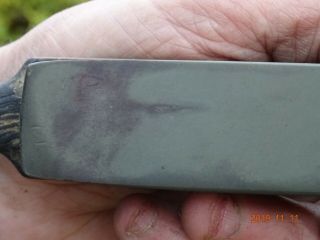SMALL NATURAL CHARNLEY FOREST SHARPENING STONE ON WOODEN PADDLE 3