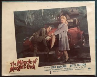 (3) “The Miracle of Morgan ' s Creek” Paramount,  vintage 1943 Lobby Cards 3