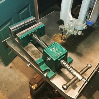 Restored Wilton 4 1/2” Milling Machinist Vise Drill Press