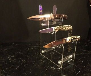 Acrylic Knife Display Stand 4 Available Priced Separately