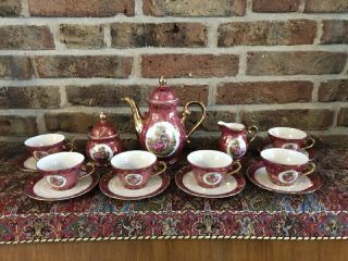 Vintage Bavaria Gold Plated Coffee Service (6 Persons)