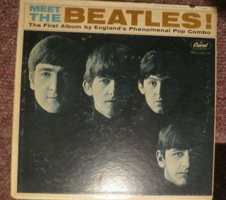 Meet The Beatles - Lp - T - 2047 (riaa 2) (label) Vg,
