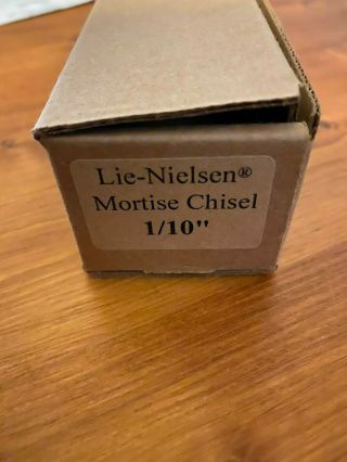 Lie - Nielsen Bevel Edged Chisel - 1/10 "