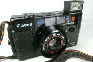 Old Vintage Canon Af35m Compact 35mm Film Camera