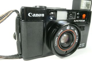 Old Vintage CANON AF35M Compact 35mm Film Camera 2