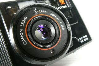 Old Vintage CANON AF35M Compact 35mm Film Camera 3