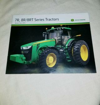 2014 John Deere 7r 8r/8rt Tractor Sales Brochure