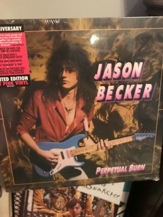 Jason Becker Perpetual Burn 30th Anniversary Edition Limited Pink Vinyl
