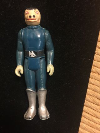 Rare Vintage Star Wars Blue Snaggletooth 1978 Kenner Cantina Authentic