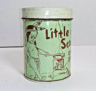 Vintage Little Injun Scout Camp Cook Stove 1950s Japan Tin Can Kerosene