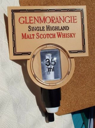 Glenmorangie 35 Ml.  Scotch Whisky Optic.  Pub Bar Alcohol Drink Mancave.