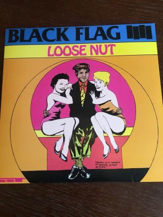 Black Flag Loose Nut Gently Vinyl Record Album Lp Sst Rollins Hardcore Punk